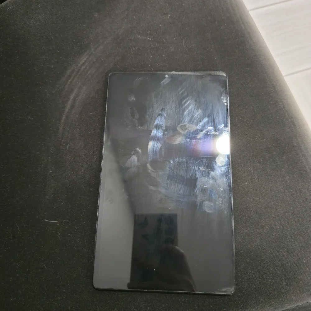 Tablet with Multicolor Protective Case
